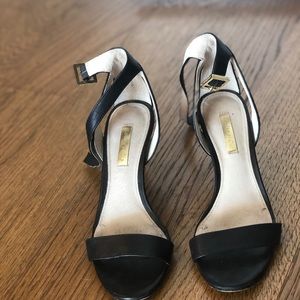 Louise et Cie black patent heels